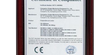CE证书（14053802）
